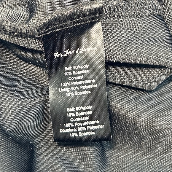 For Love & Lemons Skivvies Lula Bodysuit in Black Women’s Size Small S - Picture 13 of 13